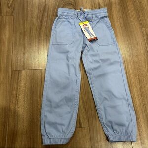 Levi’s Girls Twill Jogger Style Pants Baby Blue